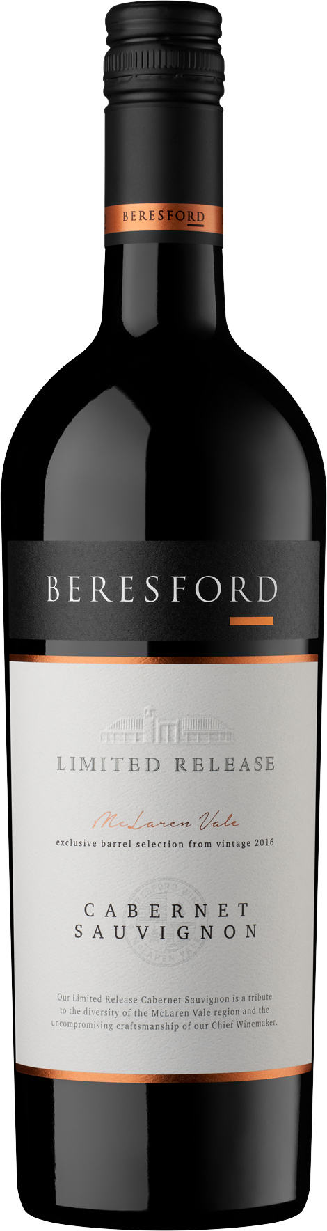 Beresford Wines Limited Release McLaren Vale Cabernet Sauvignon 2019